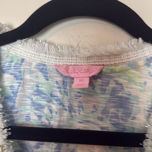 Lilly Pulitzer Zandra shift dress in the Bennet Blue Salty Seas print Size XS - Picture 8 of 12